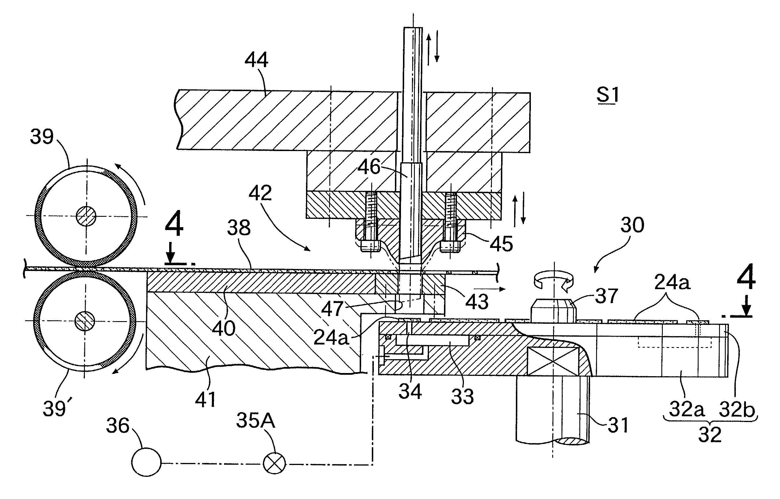 Process for producing friction plate having flat friction surface and system for producing the same