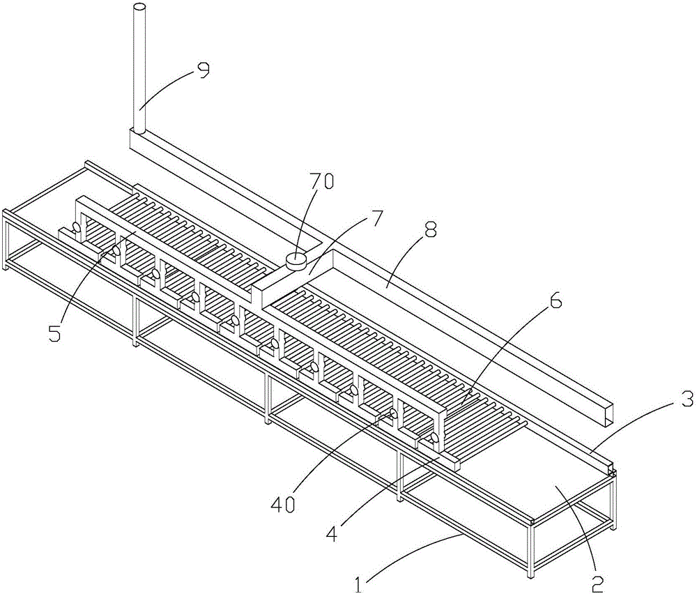 Heating segmented temperature control tunnel type drying channel of burner