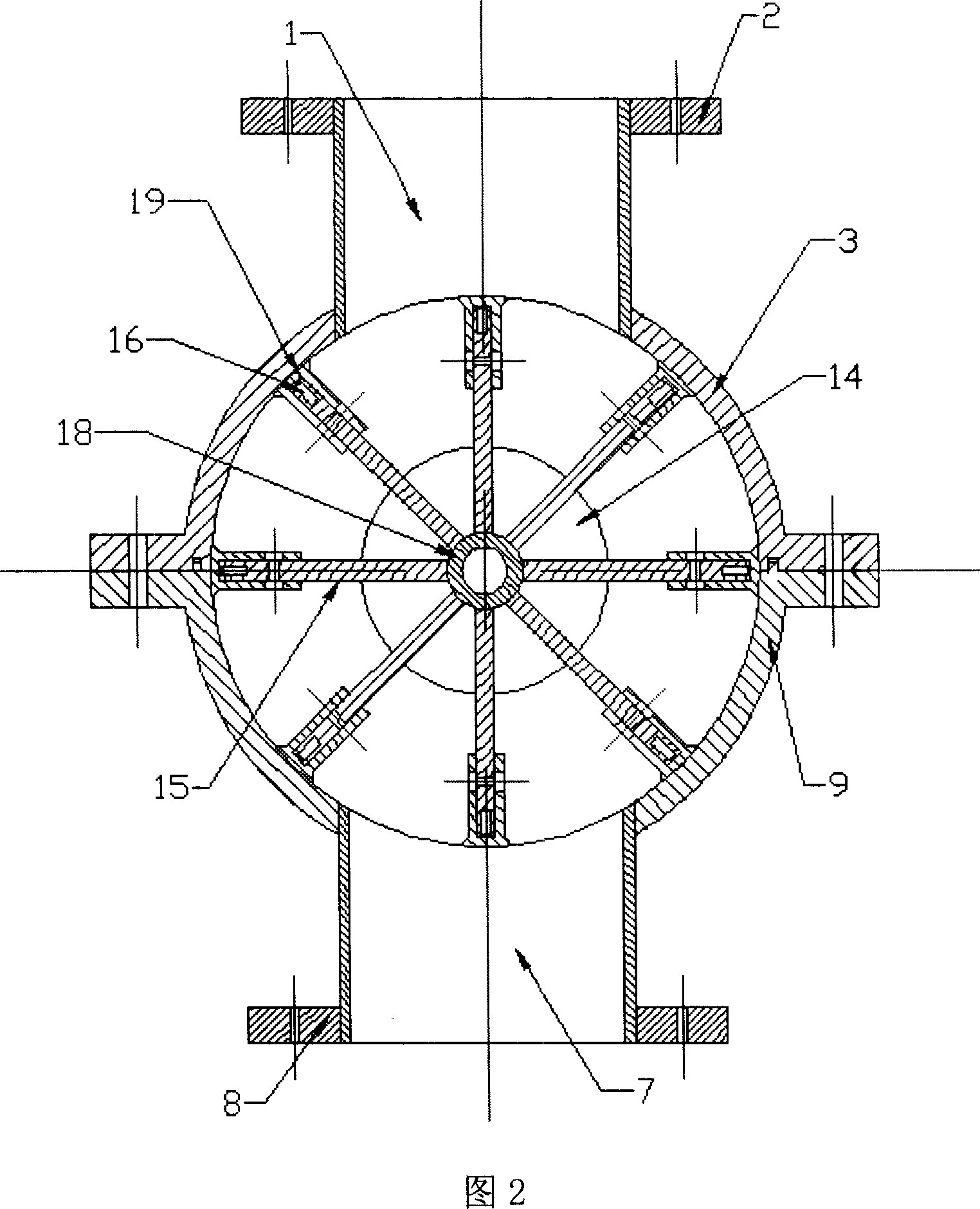 Spherical high temperature and high pressure continuous feeding airlock system