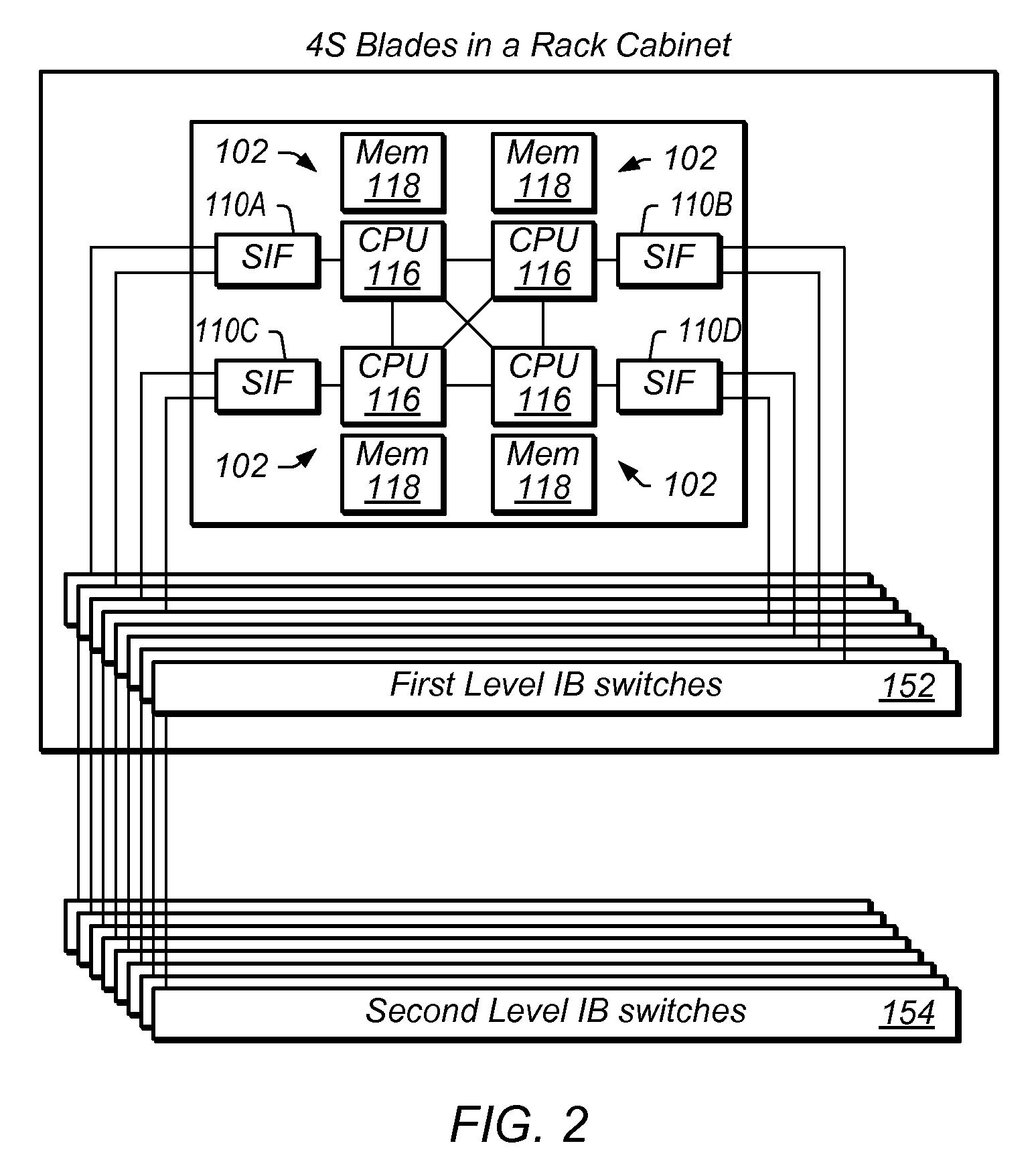 Caching data in a cluster computing system which avoids false-sharing conflicts