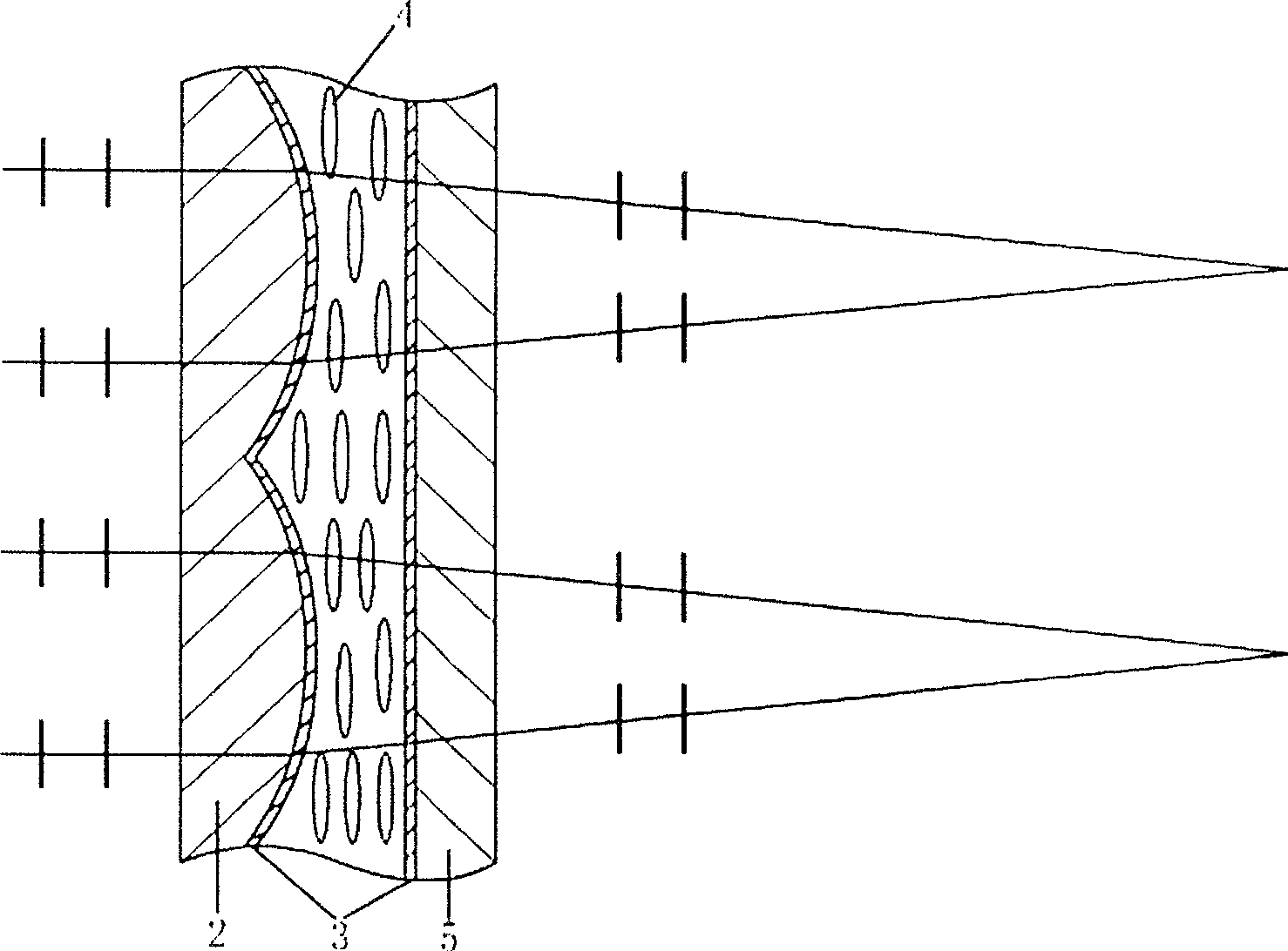 2D-3D switching stereo display device