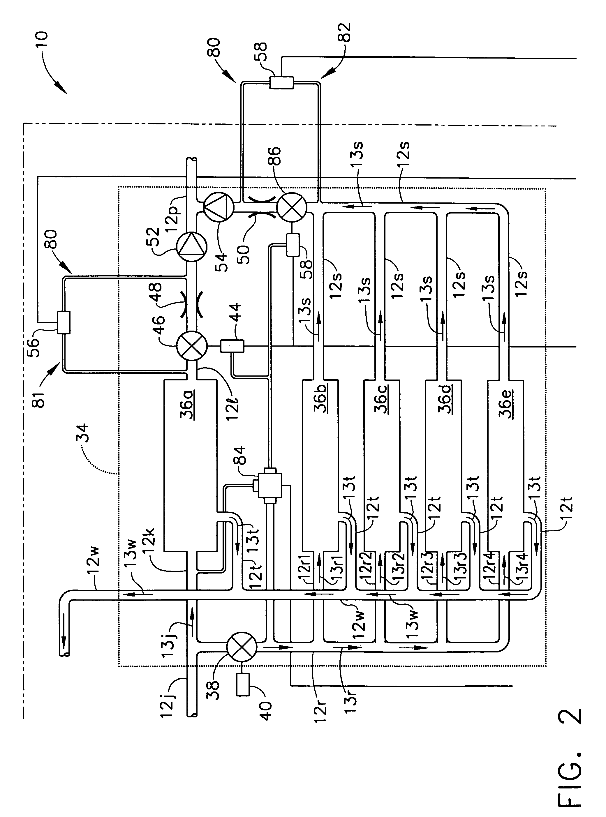 Gas generating system and method for inerting aircraft fuel tanks