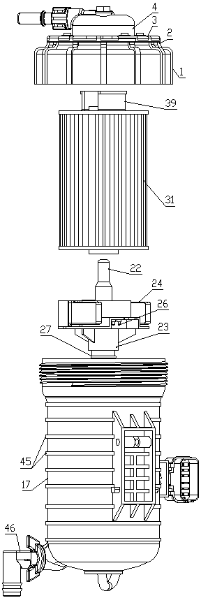 Fuel filter assembly