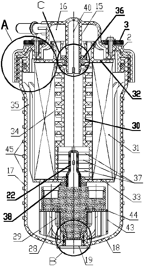 Fuel filter assembly