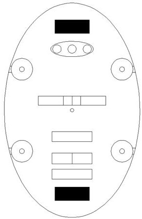 Medical robot with function of cleaning arm wound before operation