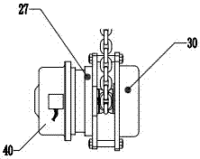 Building Attached Lifting Scaffolding Lifting Device