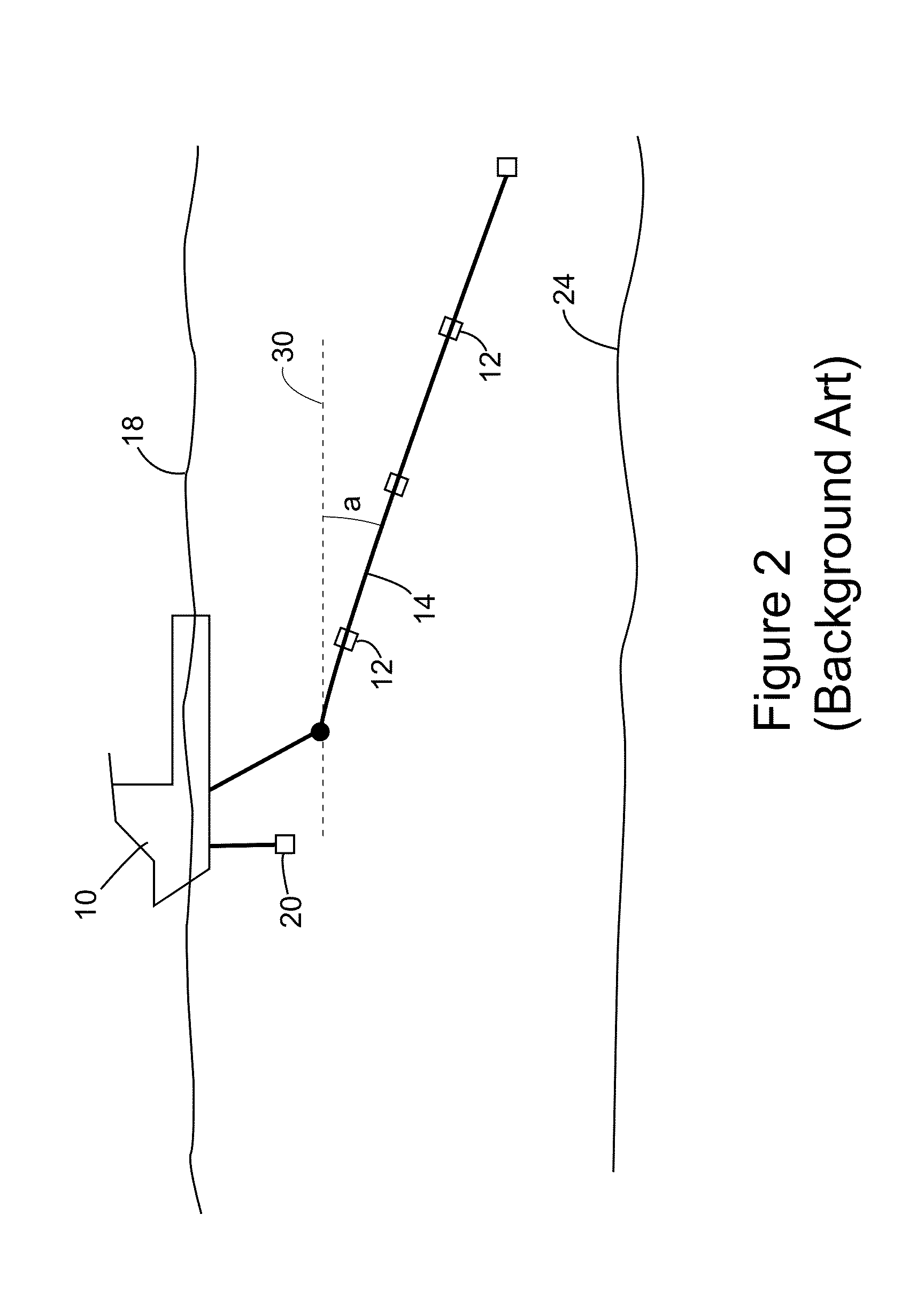 Device and method for deghosting variable depth streamer data