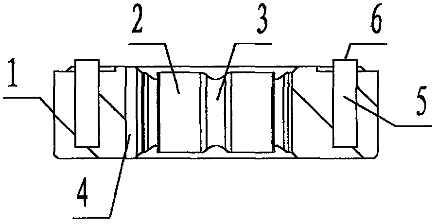 Magnetic bearing ring of a micro Hall motor