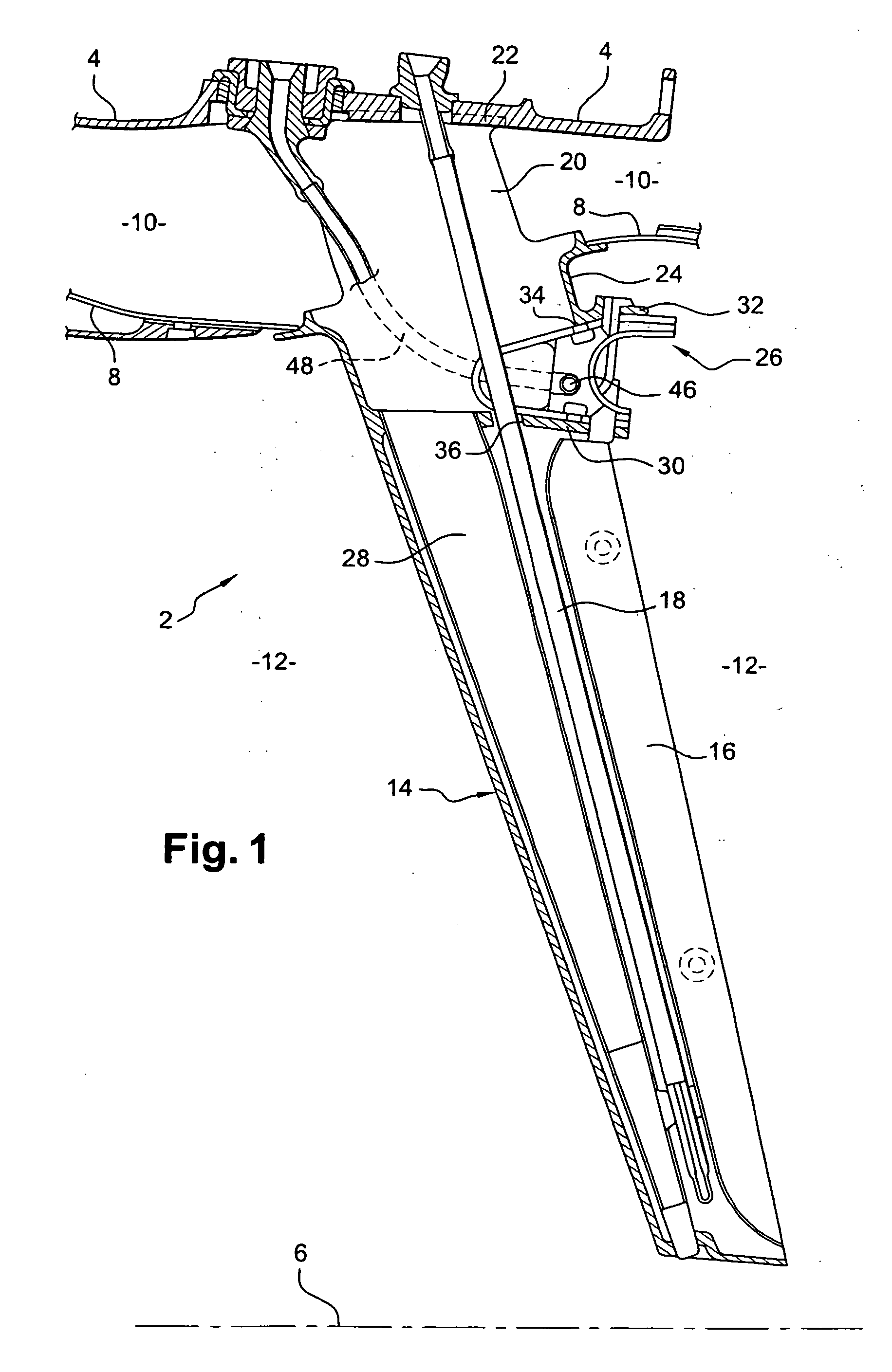 Device for feeding air and fuel to a burner ring in an after-burner chamber