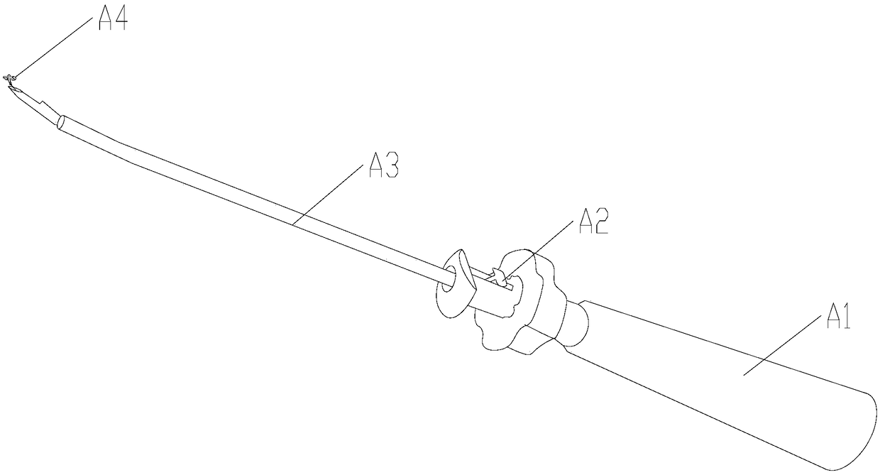 Meniscus stitching instrument