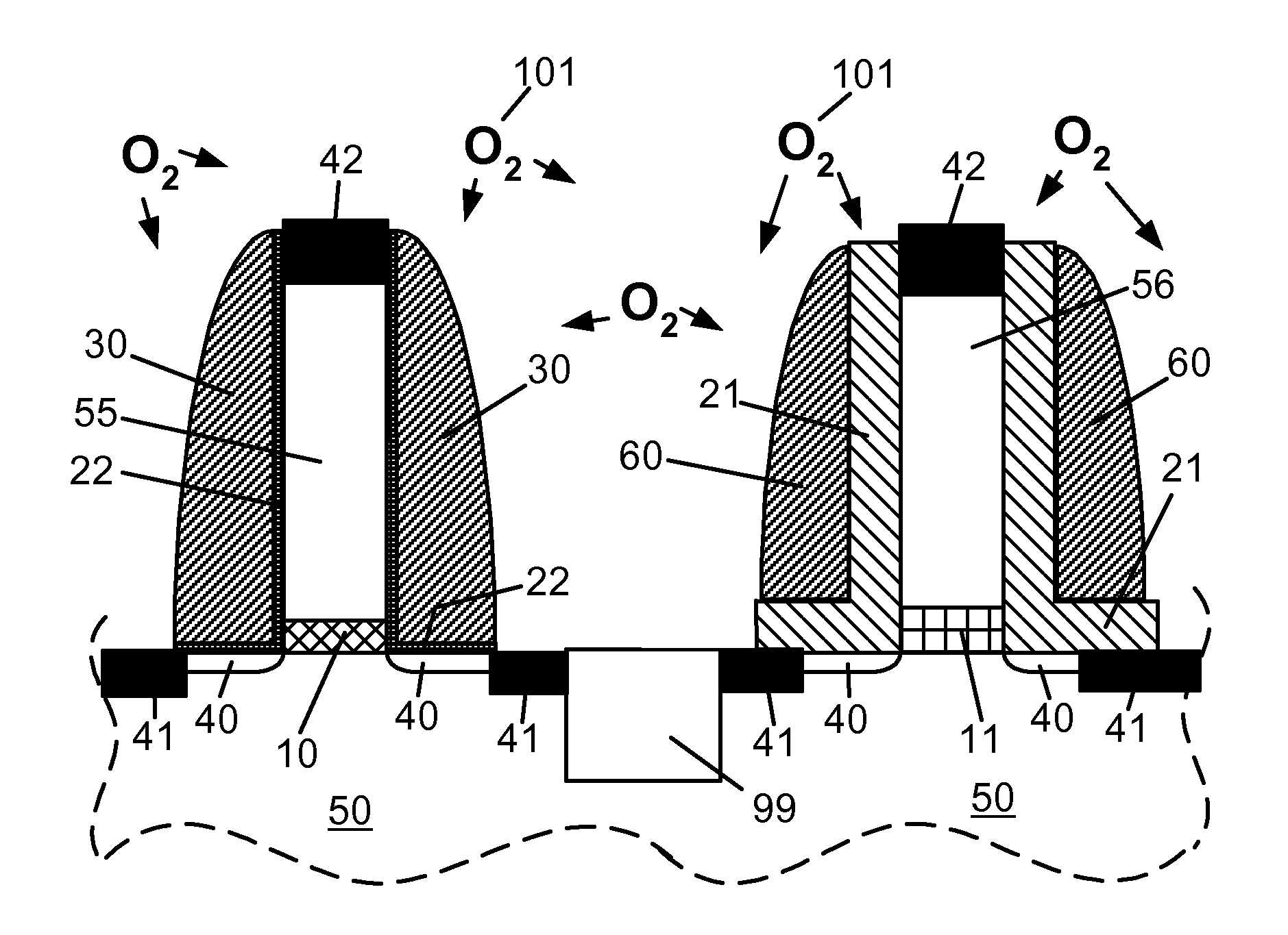 Threshold Adjustment for High-K Gate Dielectric CMOS