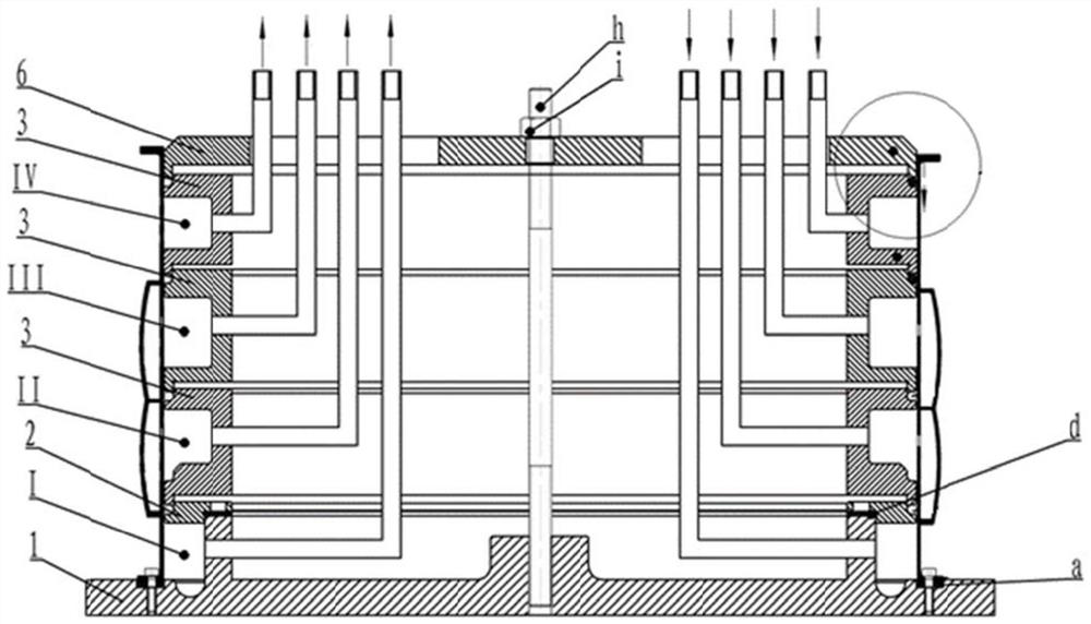 Multi-cavity casing pressure test device and method