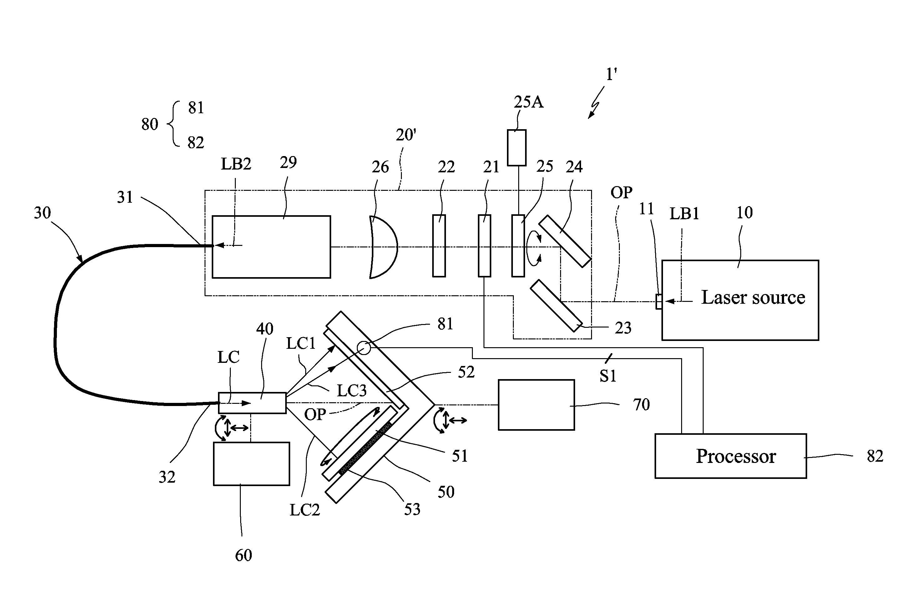 Laser Interference Lithography Apparatus Using Fiber as Spatial Filter and Beam Expander