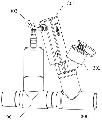 Pipeline assembly, air pressure detection module, atomization system, breathing machine and control method