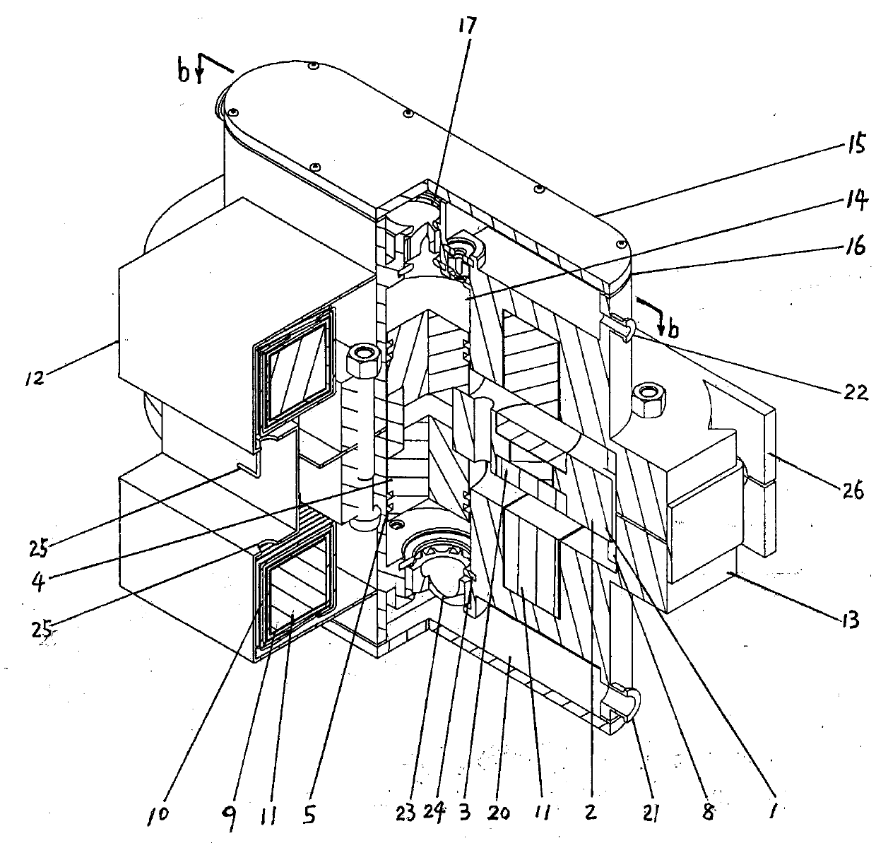 Electromagnetic reciprocating compressor