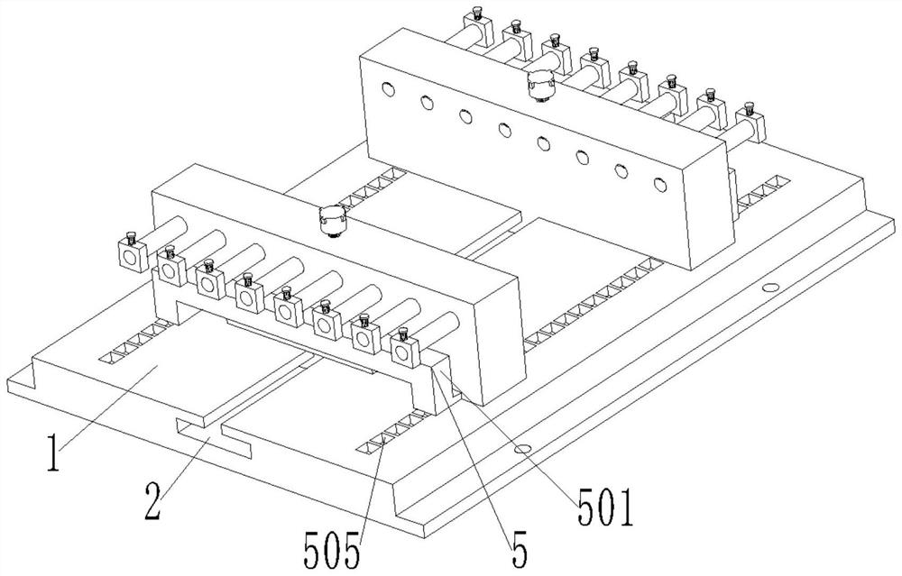 Building electromechanical cable installation auxiliary device