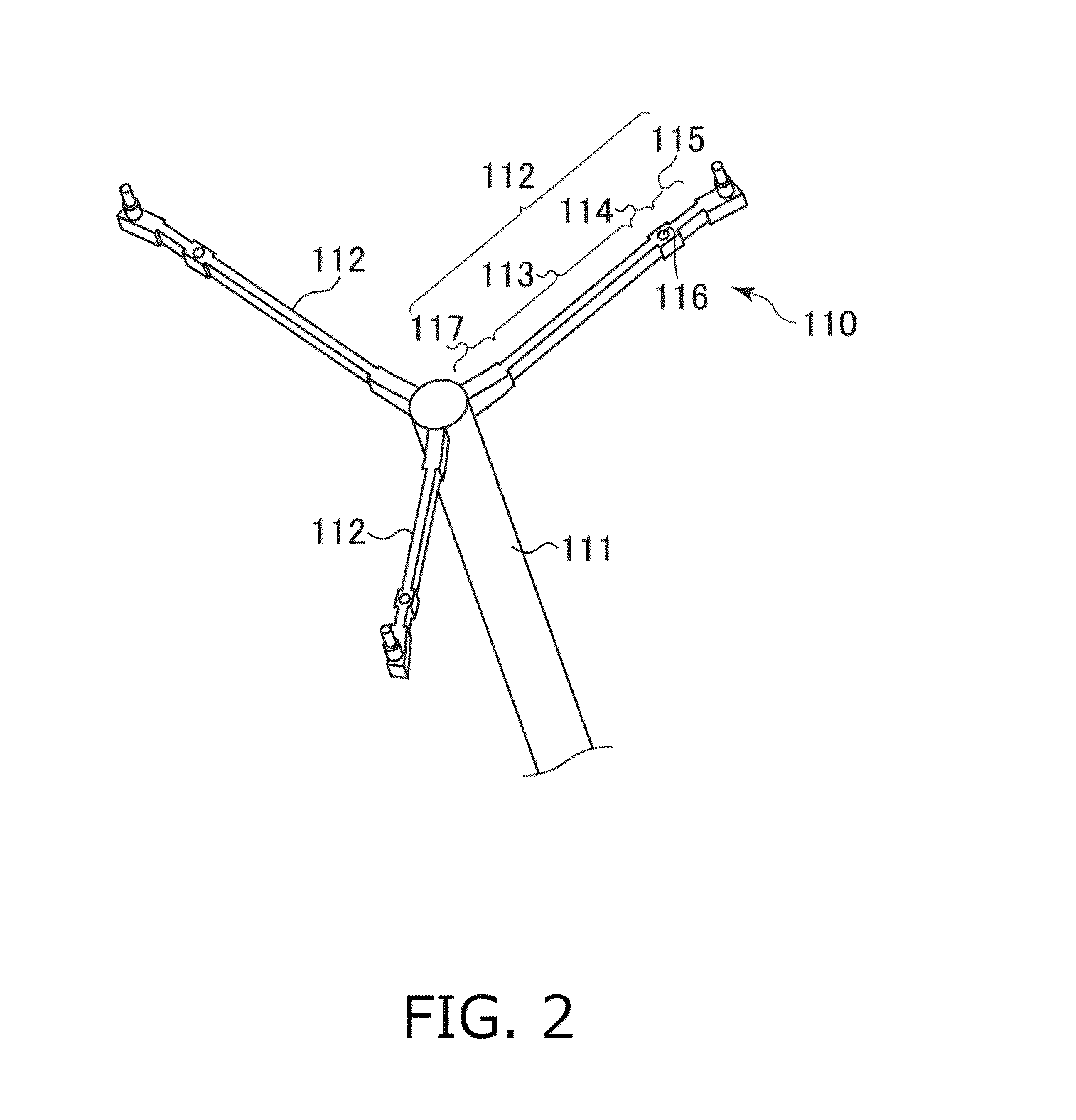 Susceptor support portion and epitaxial growth apparatus including susceptor support portion