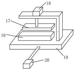 Wood veneer splicing mechanism