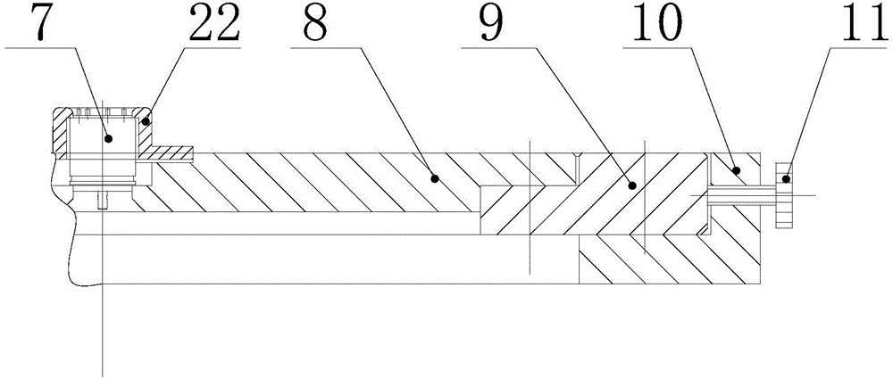 Rotary transformer test clamping device