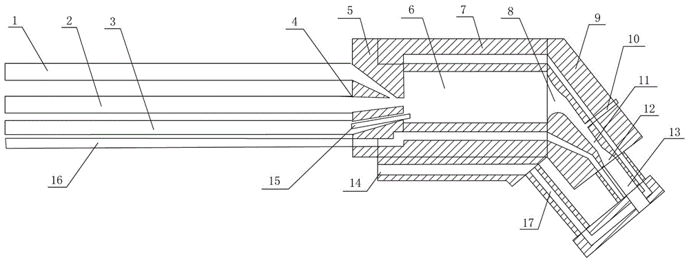 Inner bore supersonic speed flame gun for liquid fuel