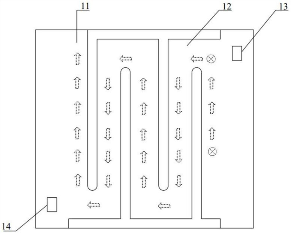 Multi-cavity regenerative combustion device suitable for non-premixed combustion