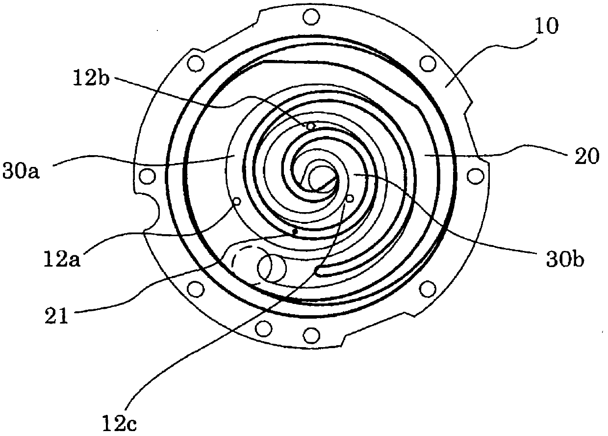 Scroll fluid machine