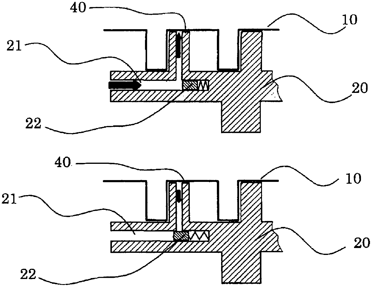 Scroll fluid machine