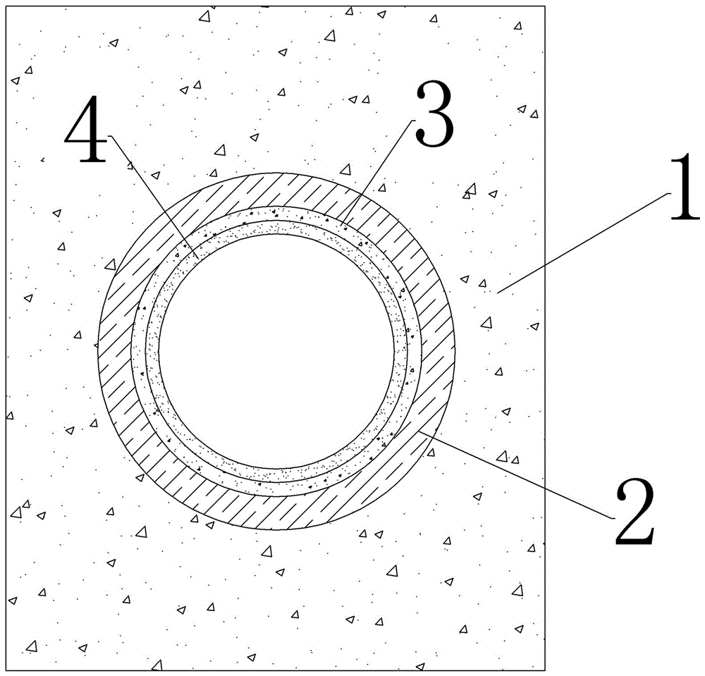 Water-saving irrigation pipe and its construction method