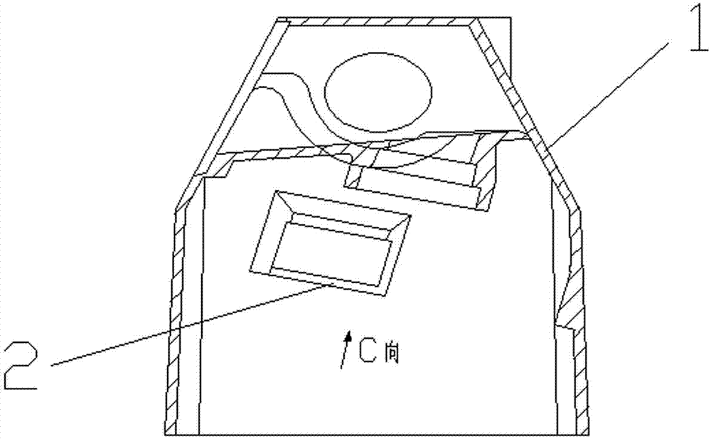 Meat grinding mechanism body and method for manufacturing same