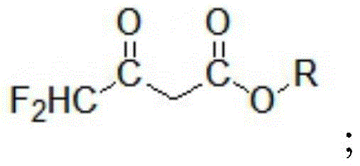 A kind of preparation method of 4,4-difluoroacetoacetate alkyl ester