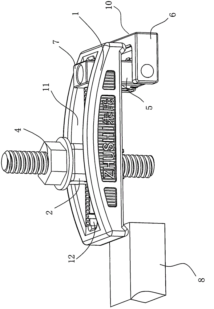 Mold press plate