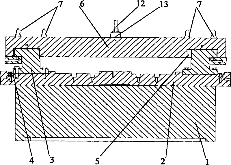 Dynamic characteristic parameter test device and method of sliding guide rail junction surface