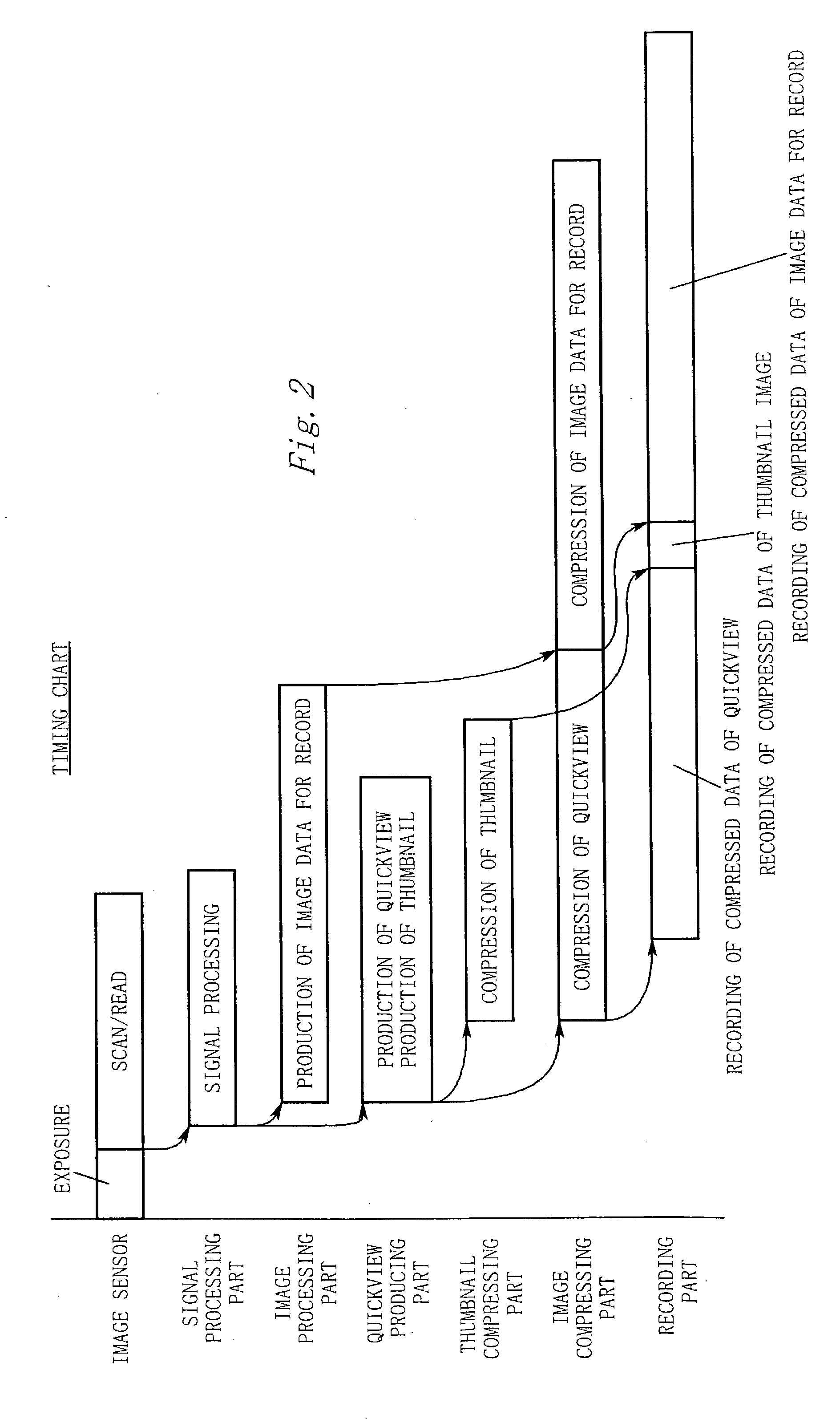 Electronic camera for producing quickview images