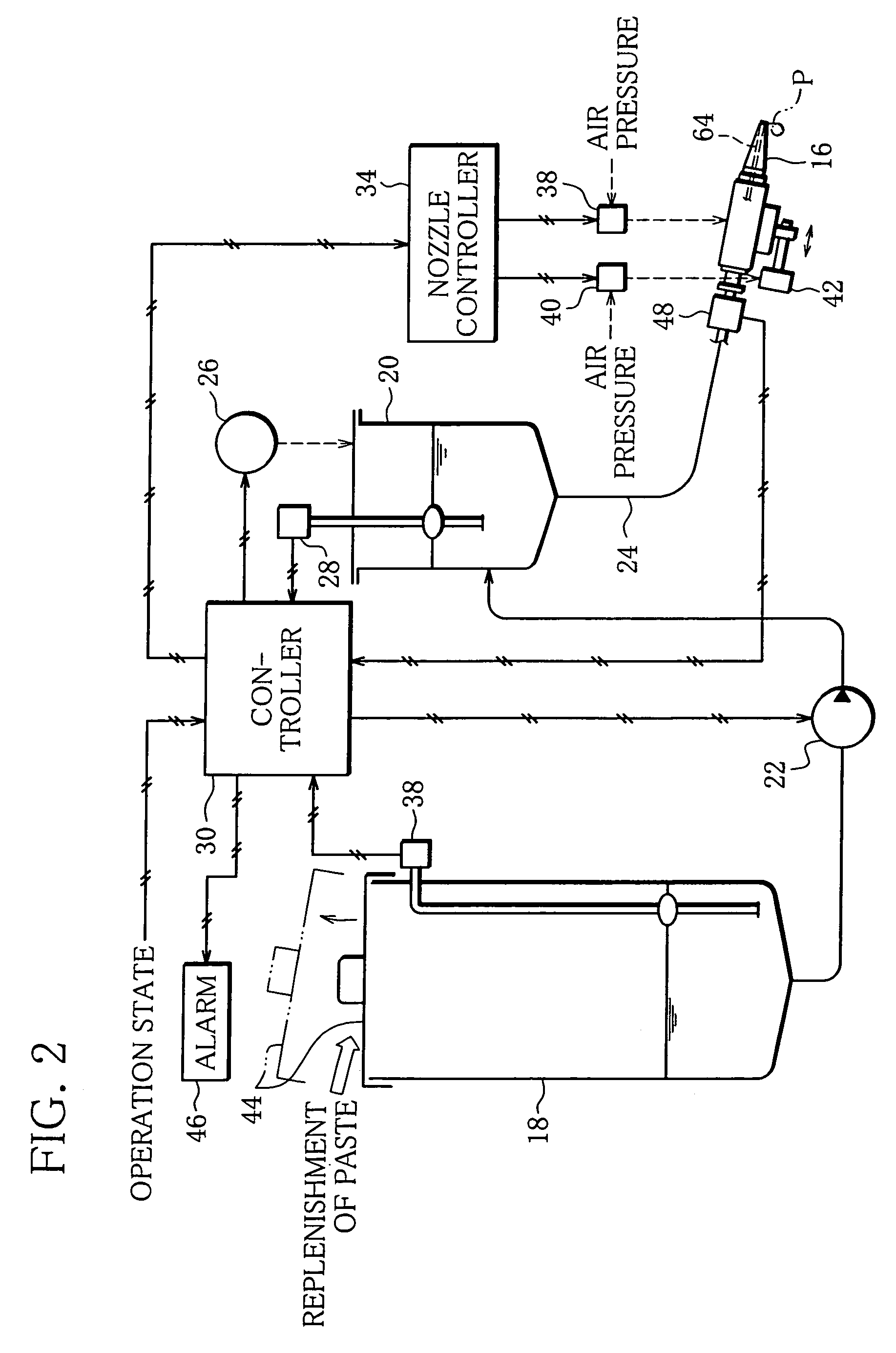 Fluid application device