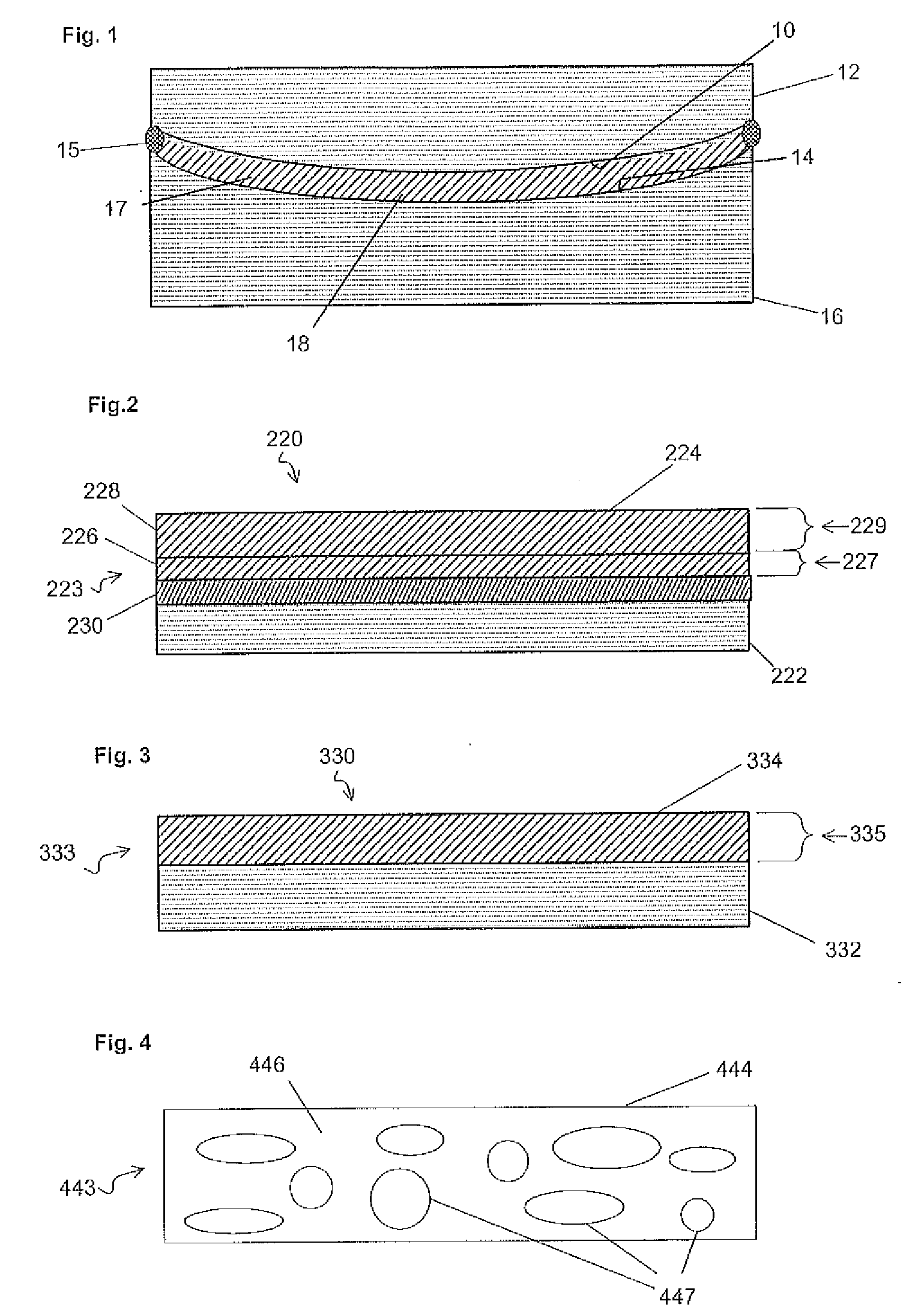 Alignment facilities for optical dyes