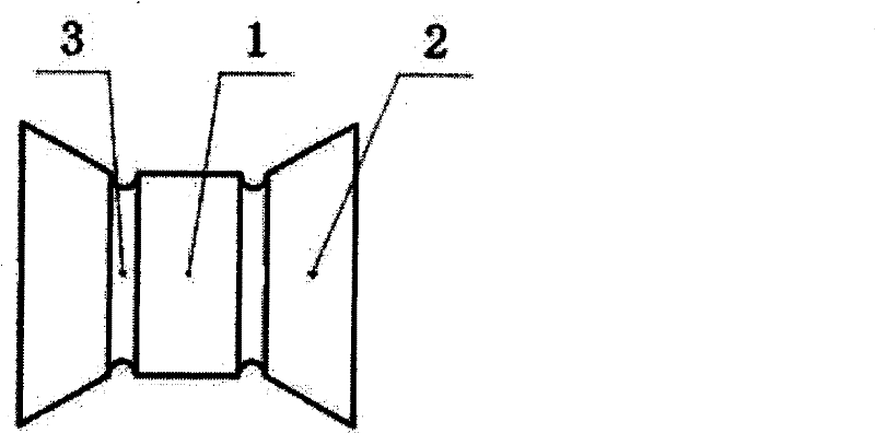 Colon bundling type anastomotic bracket