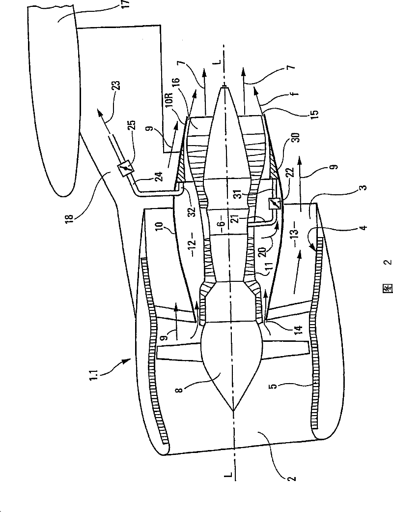 Dual flow turbine engine equipped with a precooler