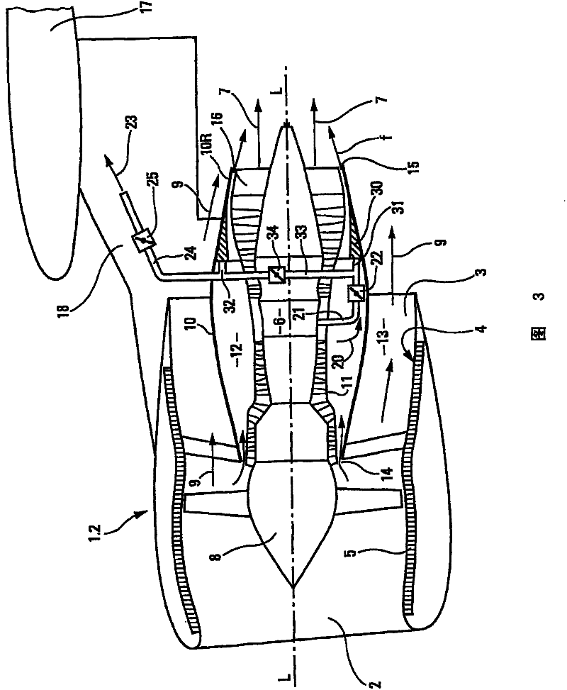 Dual flow turbine engine equipped with a precooler