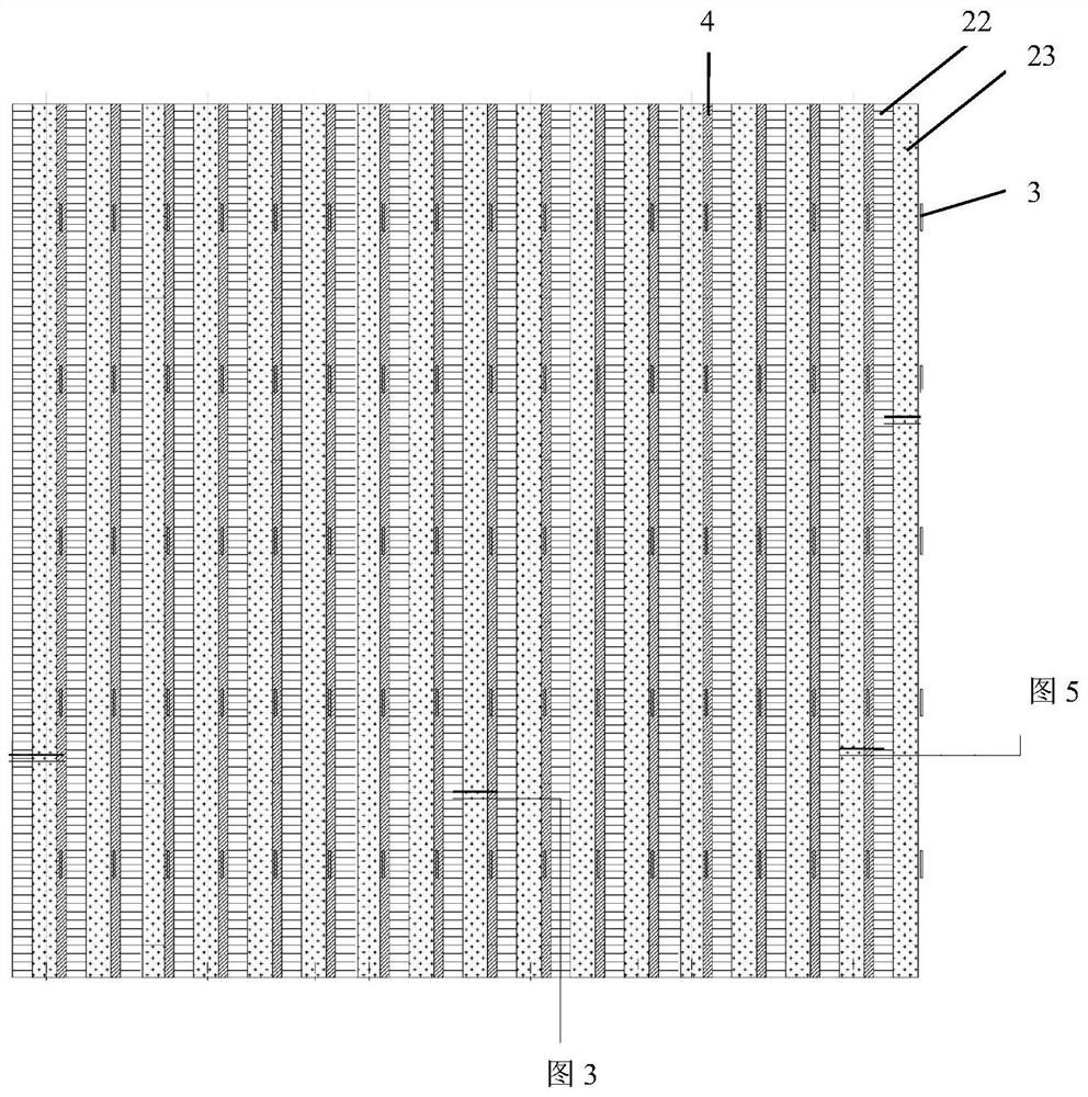 Metal roof structure with smoke exhaust function and edge holding-on welding method