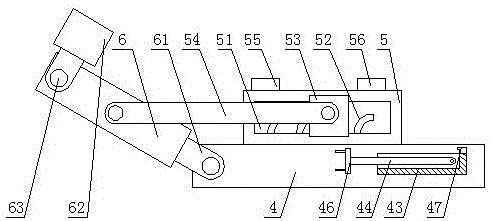 Trolley and bed integrated nursing device