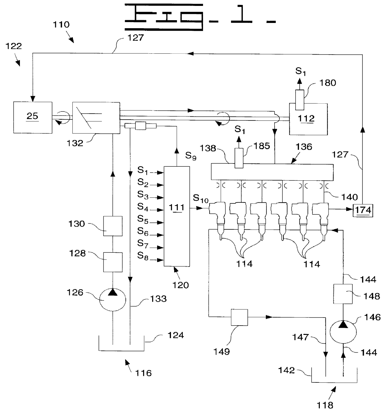 Electronic control for a hydraulically activated, electronically controlled injector fuel system and method for operating same