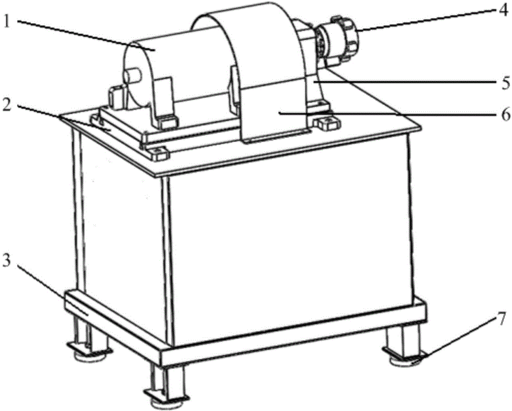 Load testing system for high-speed motor