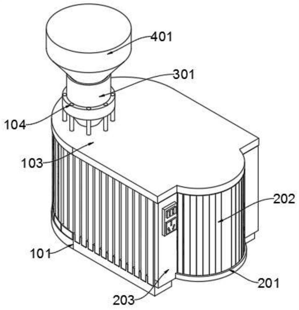 Sound insulation and noise reduction device for detachable generator set and use method of sound insulation and noise reduction device