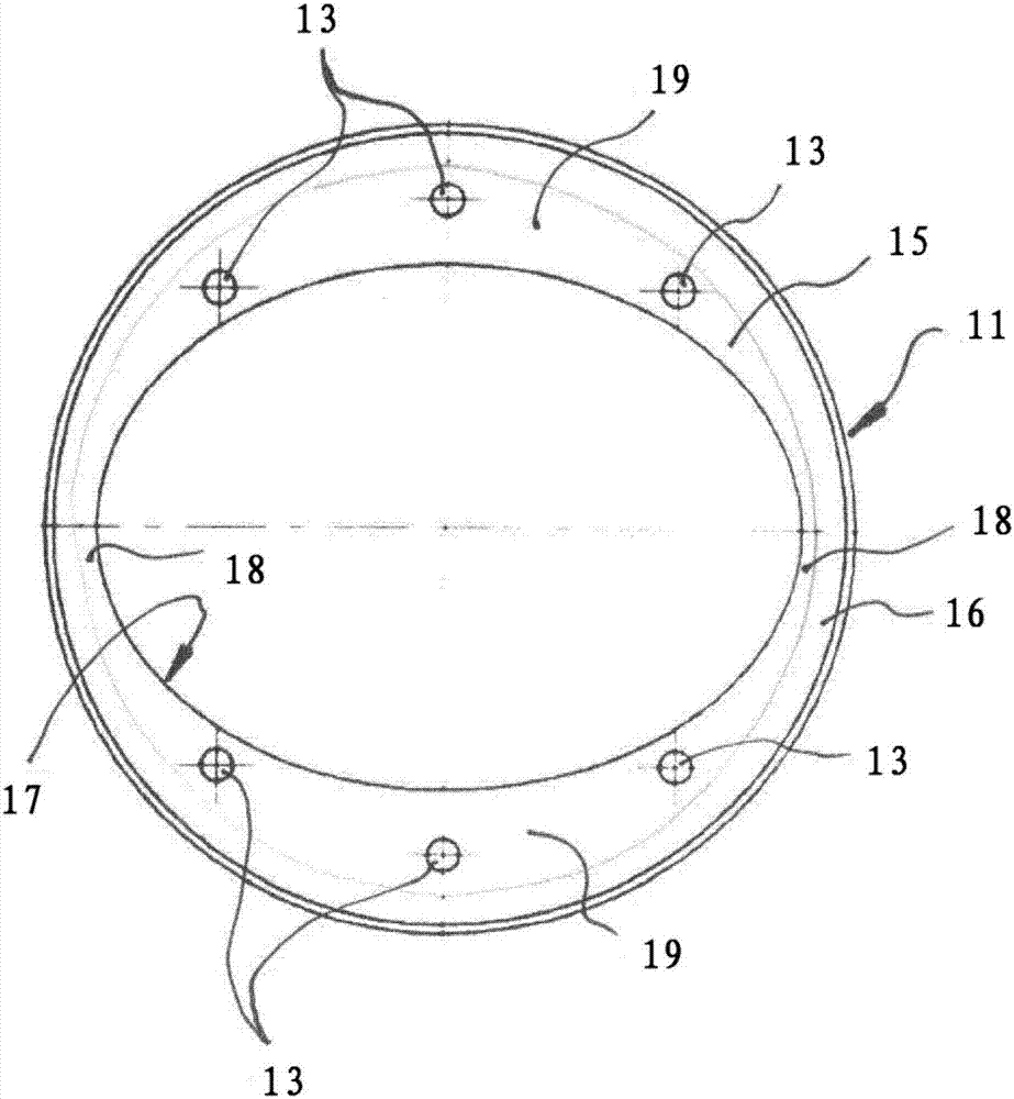 Valve device in a motor vehicle, and production method