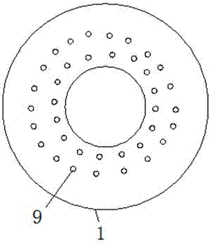 Three-section double-motor stirring device applied to white carbon black production