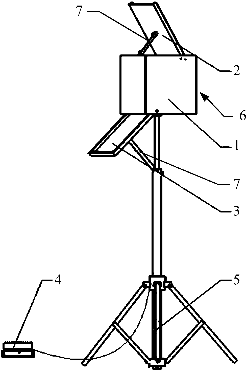 A musical score page turning device