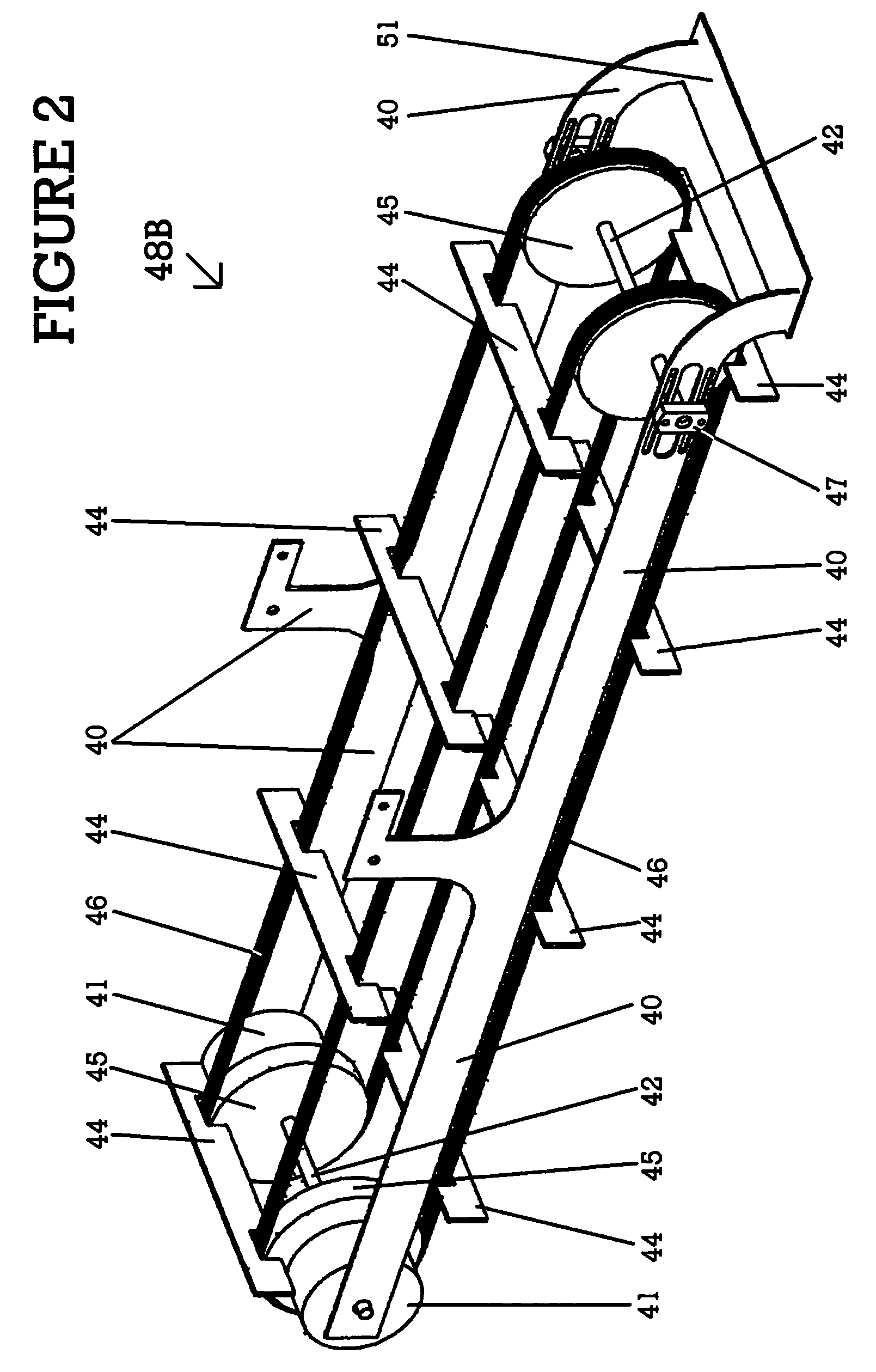 Paddlewheel vessel thruster