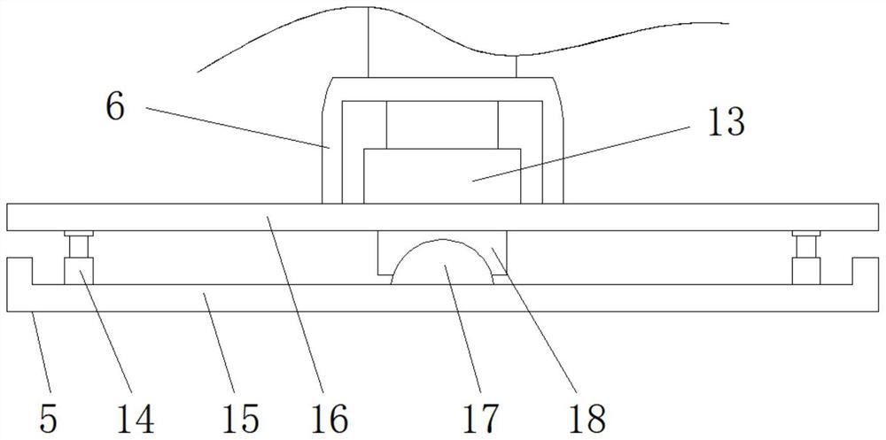 Height-adjustable photovoltaic panel combining wind energy and solar energy