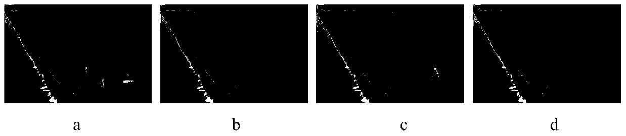 Spherical convergence sample block repairing method for stable filling