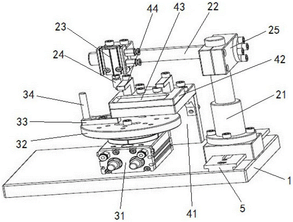 Automobile folding key durability test device